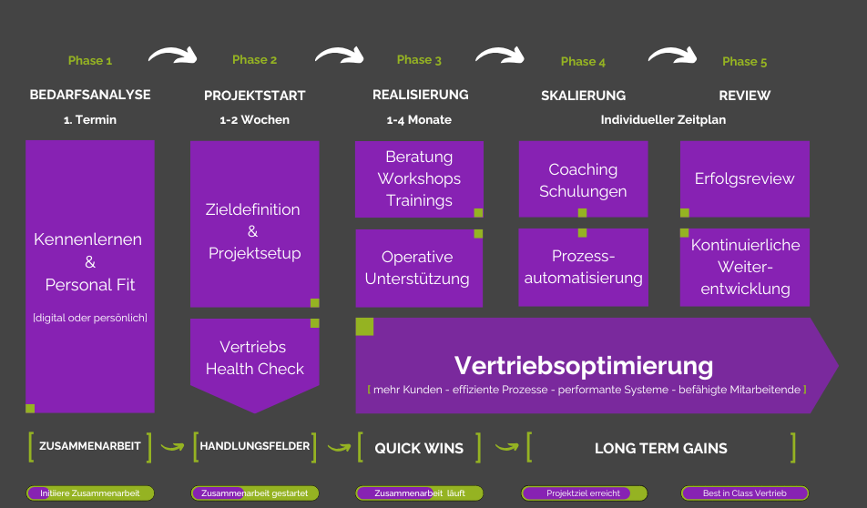 Herangehensweise Vertrieboptimierung